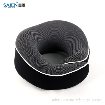 Memory foam travel neck pillow travel with Earbuds&Eye Mask for airplane and car